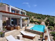Kato Pine MIT VIDEO! Kreta, Kato Pine: Luxuriöse Villa mit Meerblick und zusätzlichem Grundstück für 2 Villen zu verkaufen Haus kaufen
